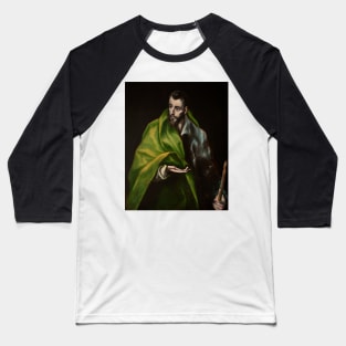 St. James the Greater by El Greco Baseball T-Shirt